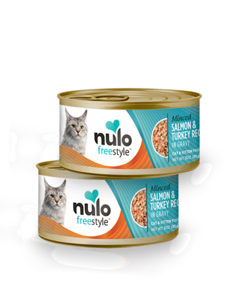 Nulo - Freestyle - Cat Minced Salmon & Turkey in Gravy