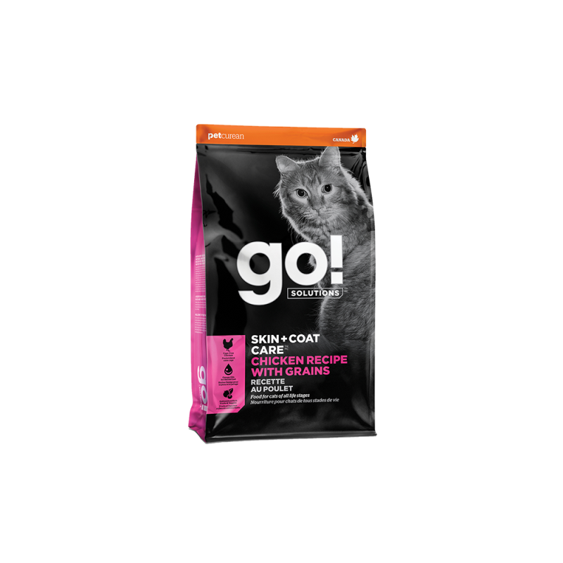 Petcurean - Go! - Cat Skin & Coat Chicken with Grains