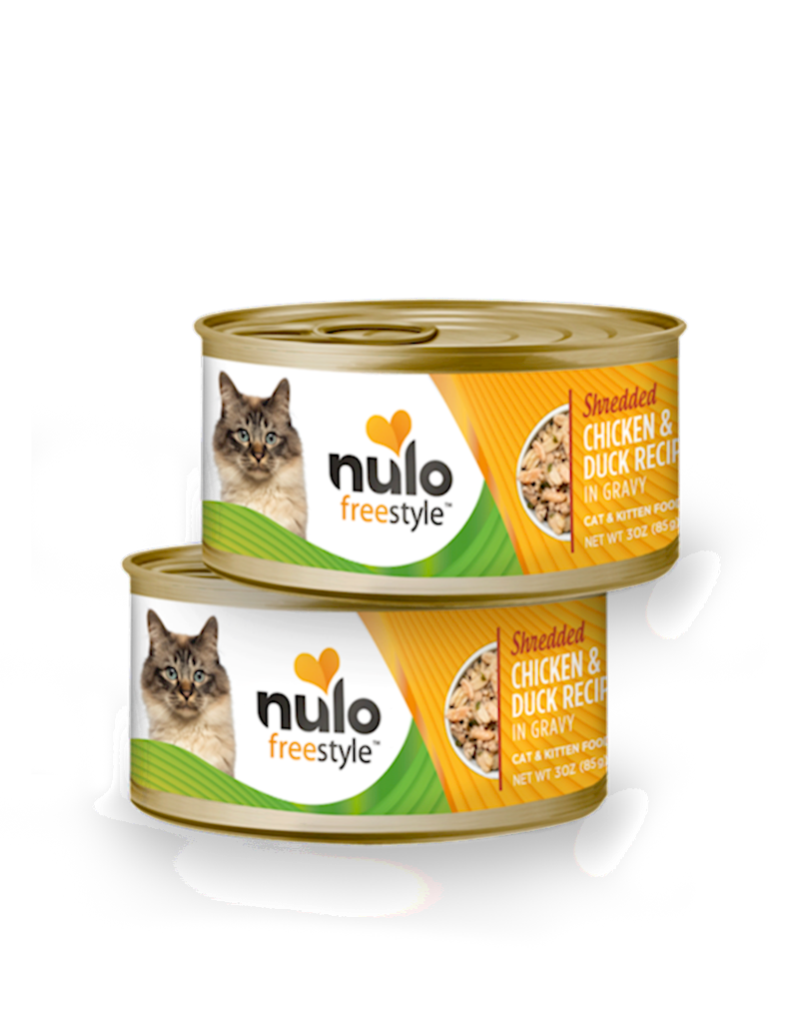 Nulo - Freestyle - Cat Shredded Chicken & Duck in Gravy