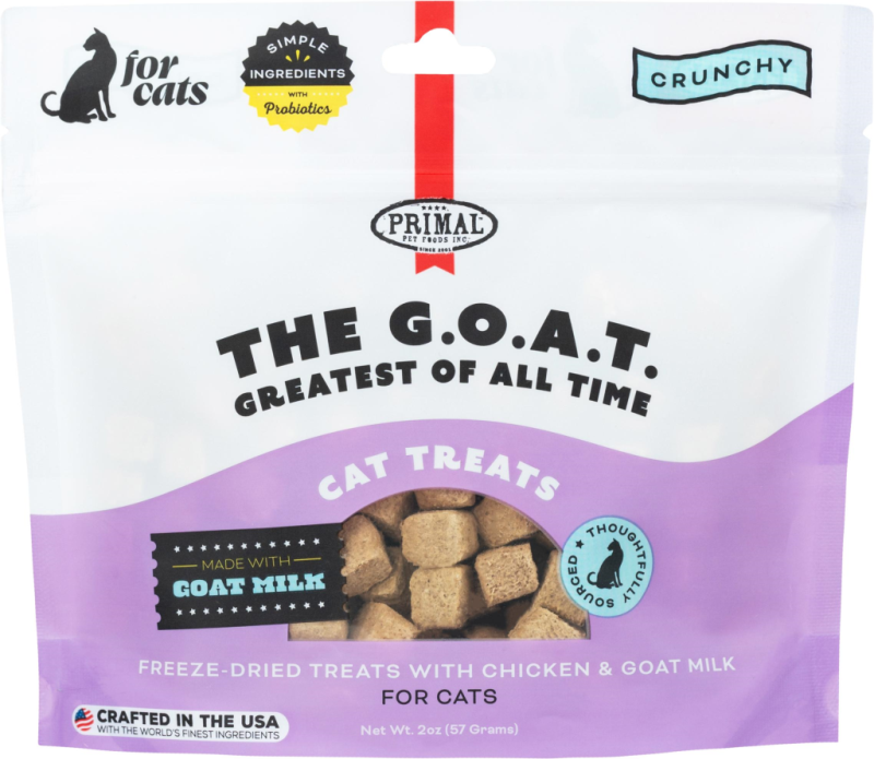 Primal - Cat Treats G.O.A.T. Chicken & Goat Milk