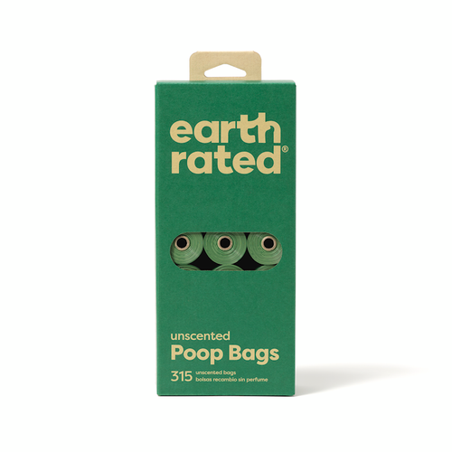 Earth Rated - Poop Bag Refill 315 Bags - Unscented
