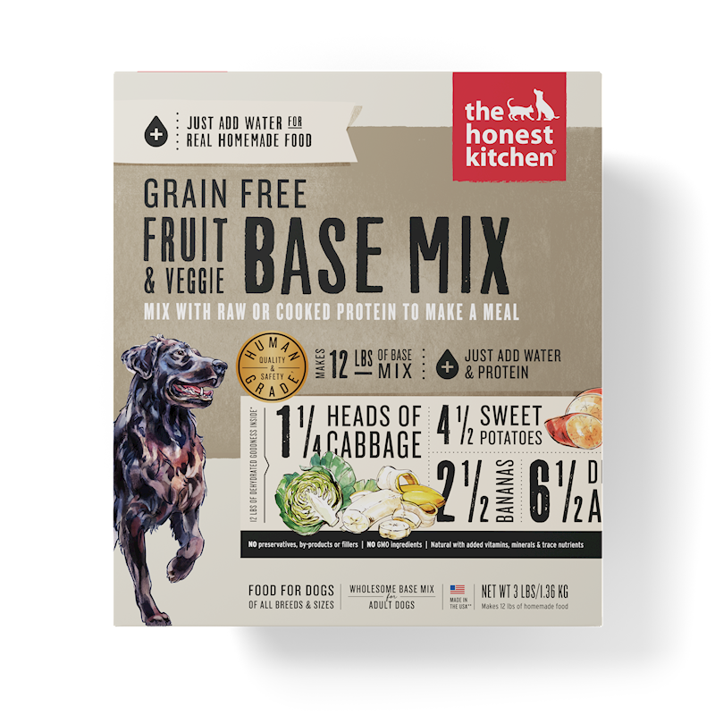The Honest Kitchen Dog Gf Base Mix Fruit Veggie Box