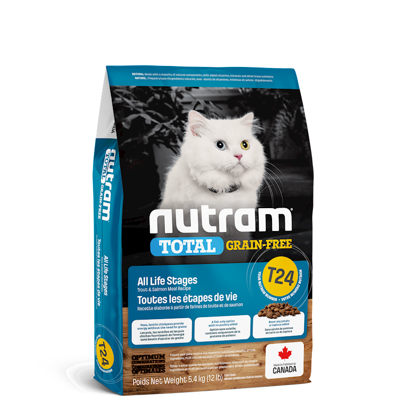 Nutram - Cat Total Grain Free Trout & Salmon (T24)