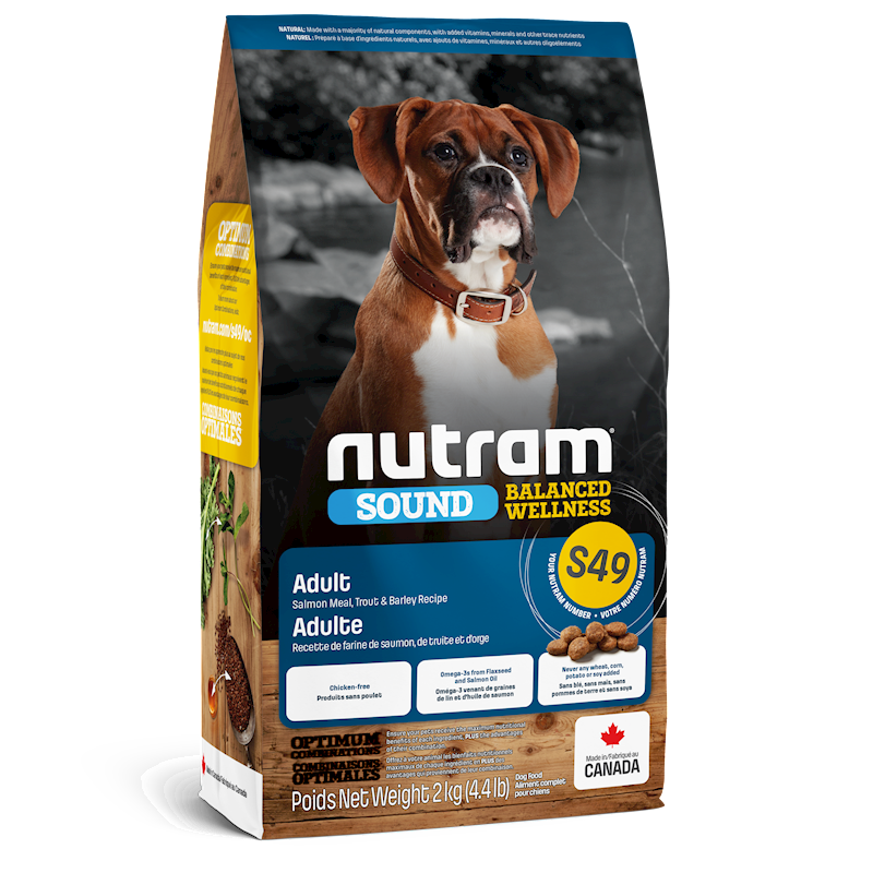 Nutram - Dog Sound Balanced Wellness Adlt Fish (S49)