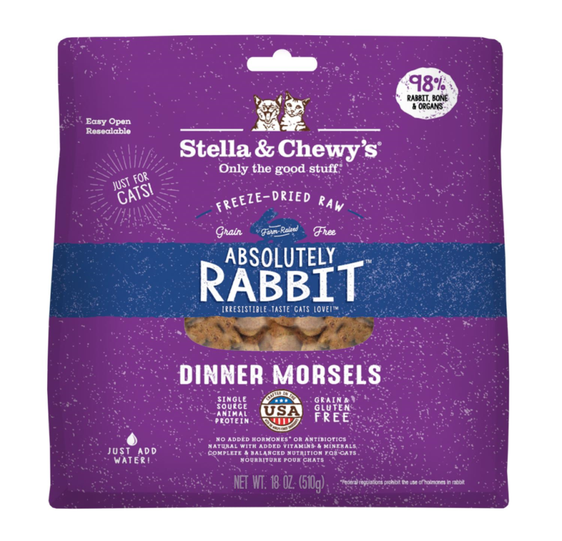 Stella Chewy Cat Freeze Dried Rabbit Morsels