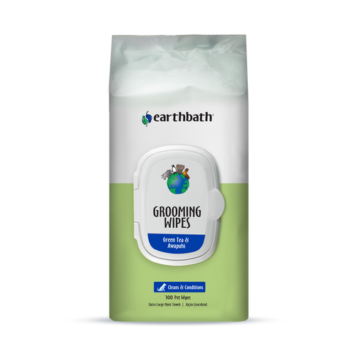 Earthbath - Dog Grooming Wipes Tea Leaf