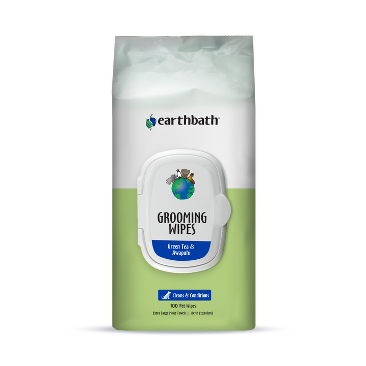 Earthbath - Dog Grooming Wipes Tea Leaf