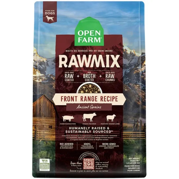 Open Farm - Raw Mix Front Range Recipe Grain & Legume Free Dry Dog Food