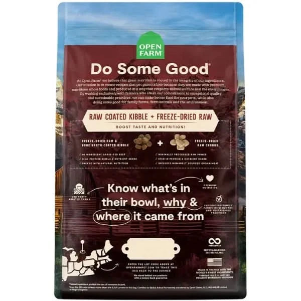 Open Farm - Raw Mix Front Range Recipe Grain & Legume Free Dry Dog Food
