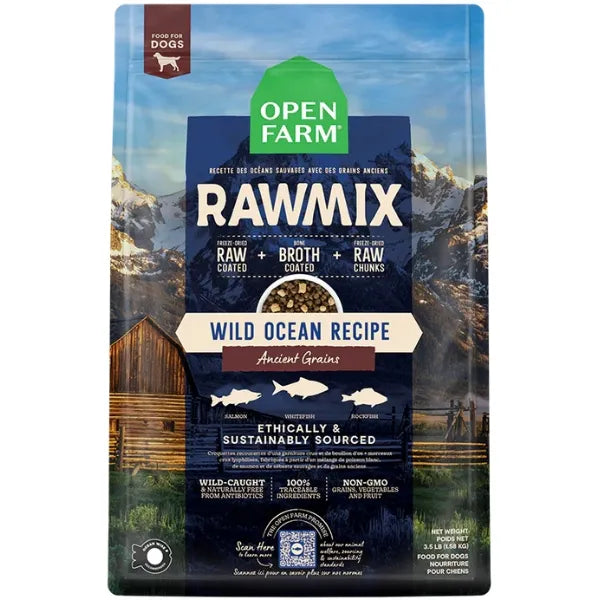 Open Farm - RawMix Wild Ocean Recipe with Ancient Grains Dry Dog Food