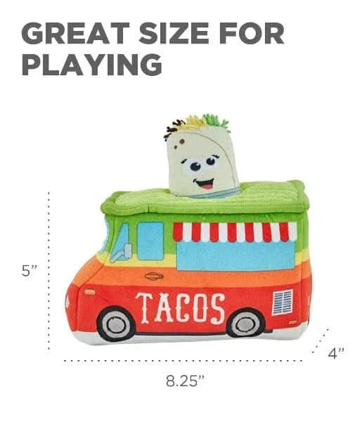 Outward Hound Hide A Taco Plush Puzzle Dog Toy