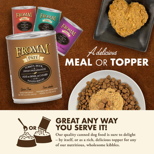 Fromm - Turkey, Duck & Sweet Potato Pâté Wet Dog Food