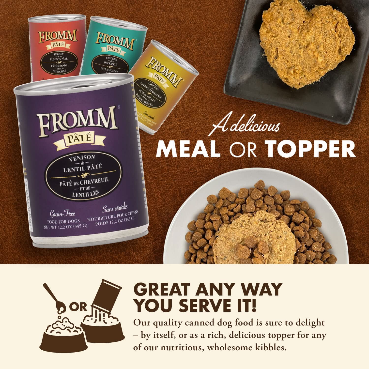 Fromm - Chicken & Rice Pâté Wet Dog Food