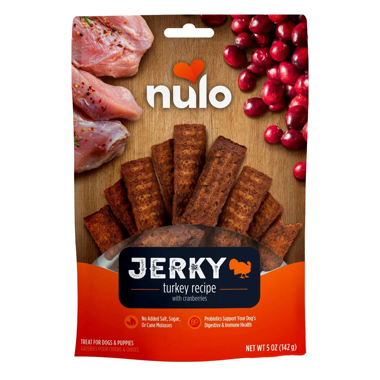 Nulo Jerky Strips Turkey With Cranberries Recipe